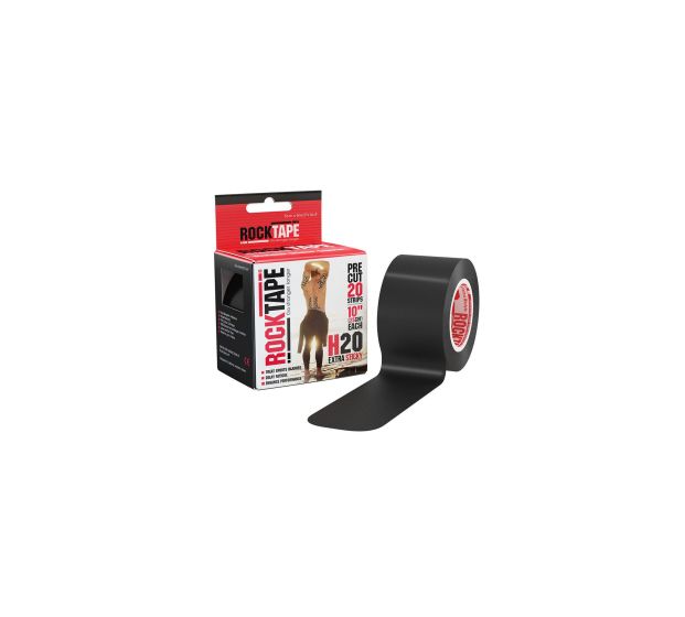 ROCK TAPE KT PRE CUT H2O BLACK