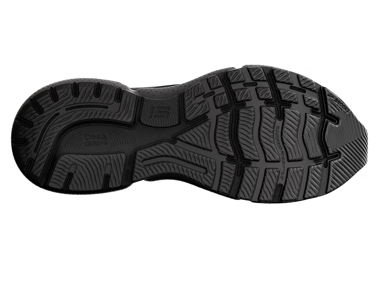 BROOKS MENS GHOST 15 - BLACK / BLACK