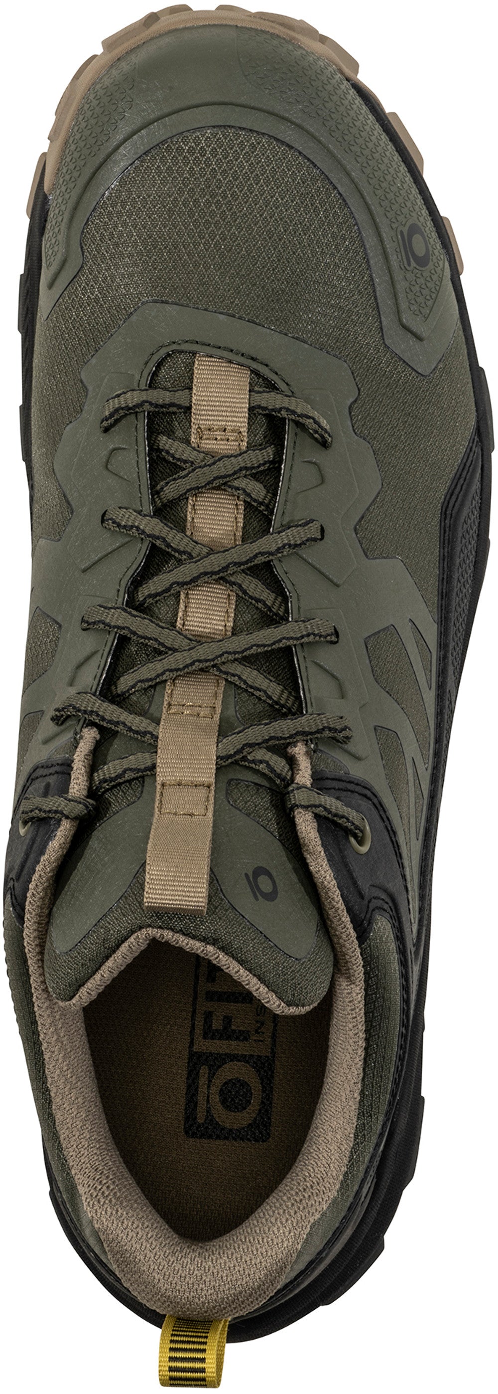 OBOZ MENS KATABATIC LOW WATERPROOF - EVERGREEN