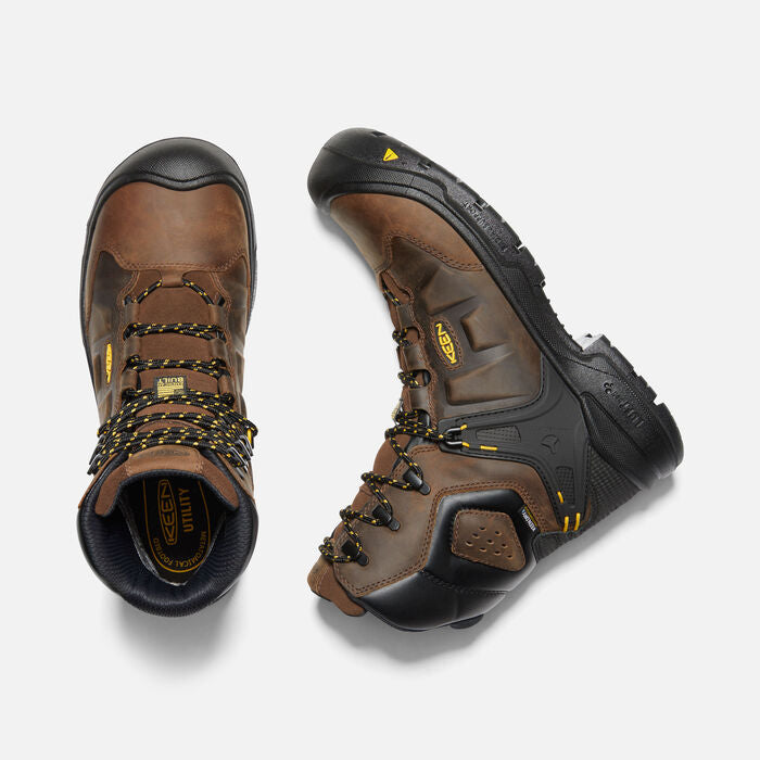 KEEN UTILITY MEN'S DOVER 8 WATERPROOF CARBON-FIBER TOE BOOT