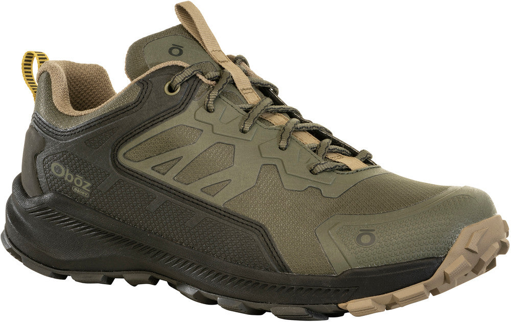 OBOZ MENS KATABATIC LOW WATERPROOF - EVERGREEN