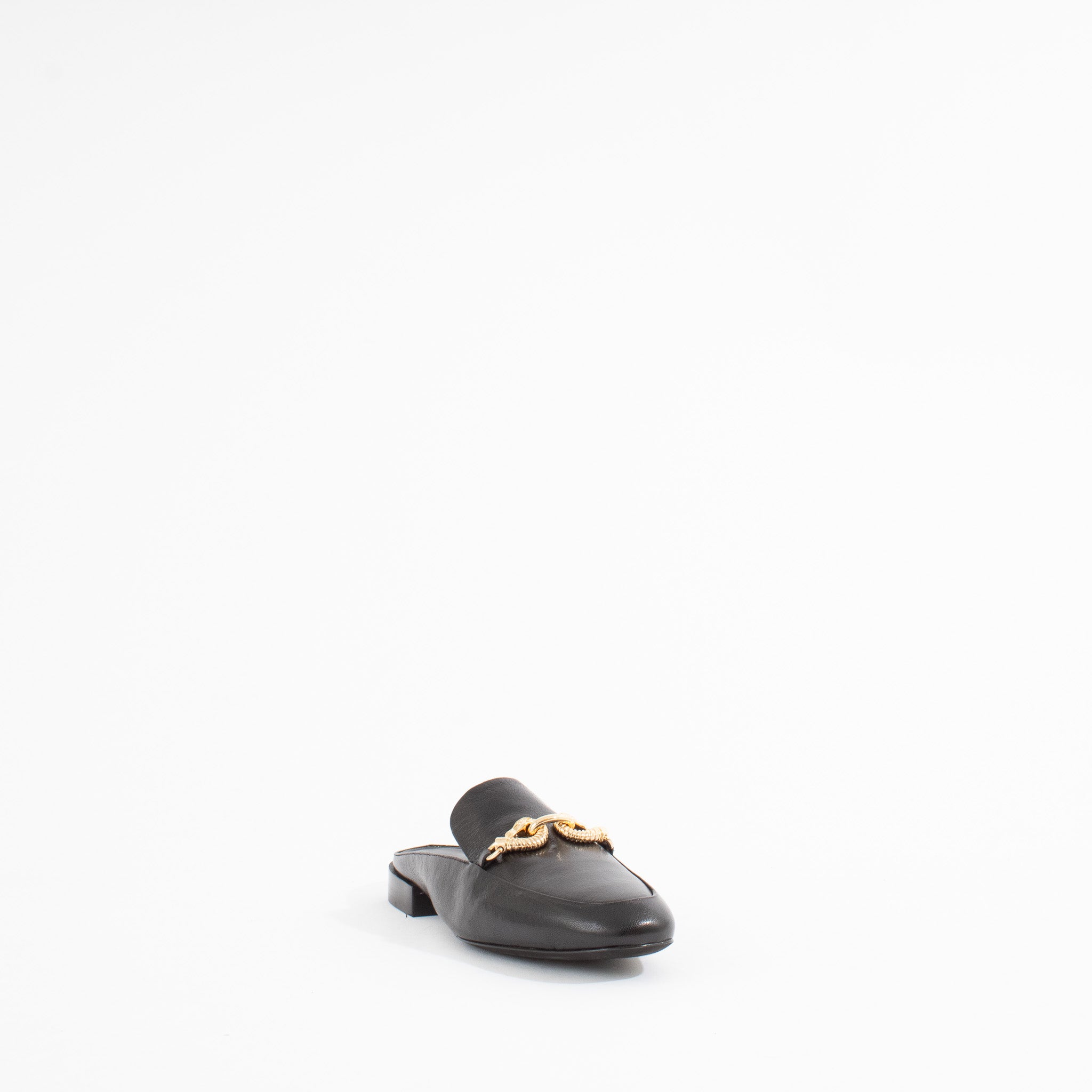 JESSA BACKLESS LOAFER | BLACK