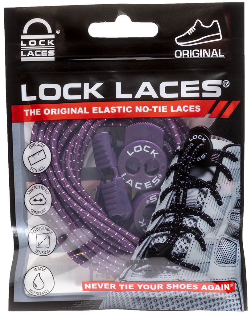 LOCK LACES PURPLE