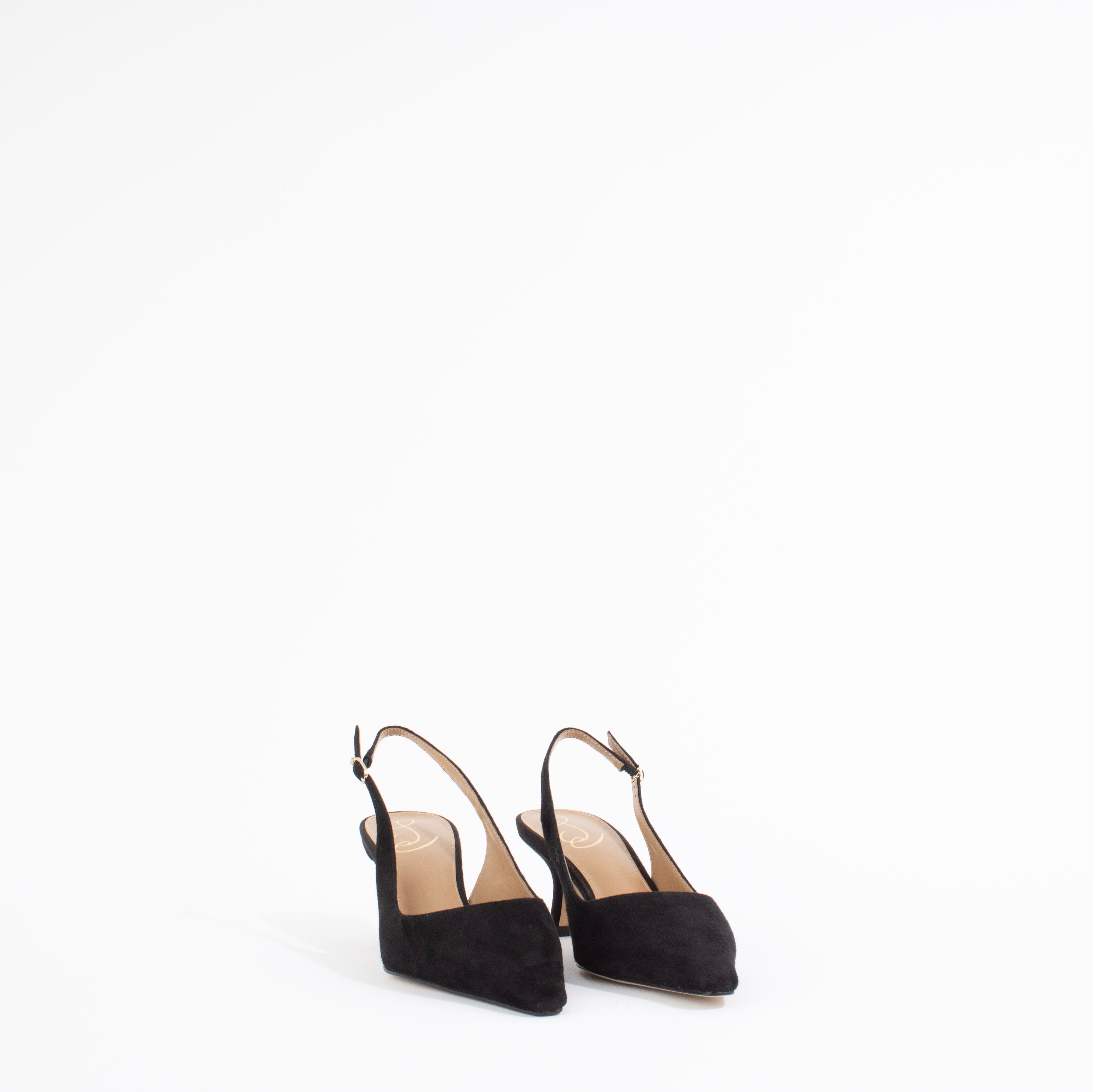 BIANKA SLING | BLACK SUEDE