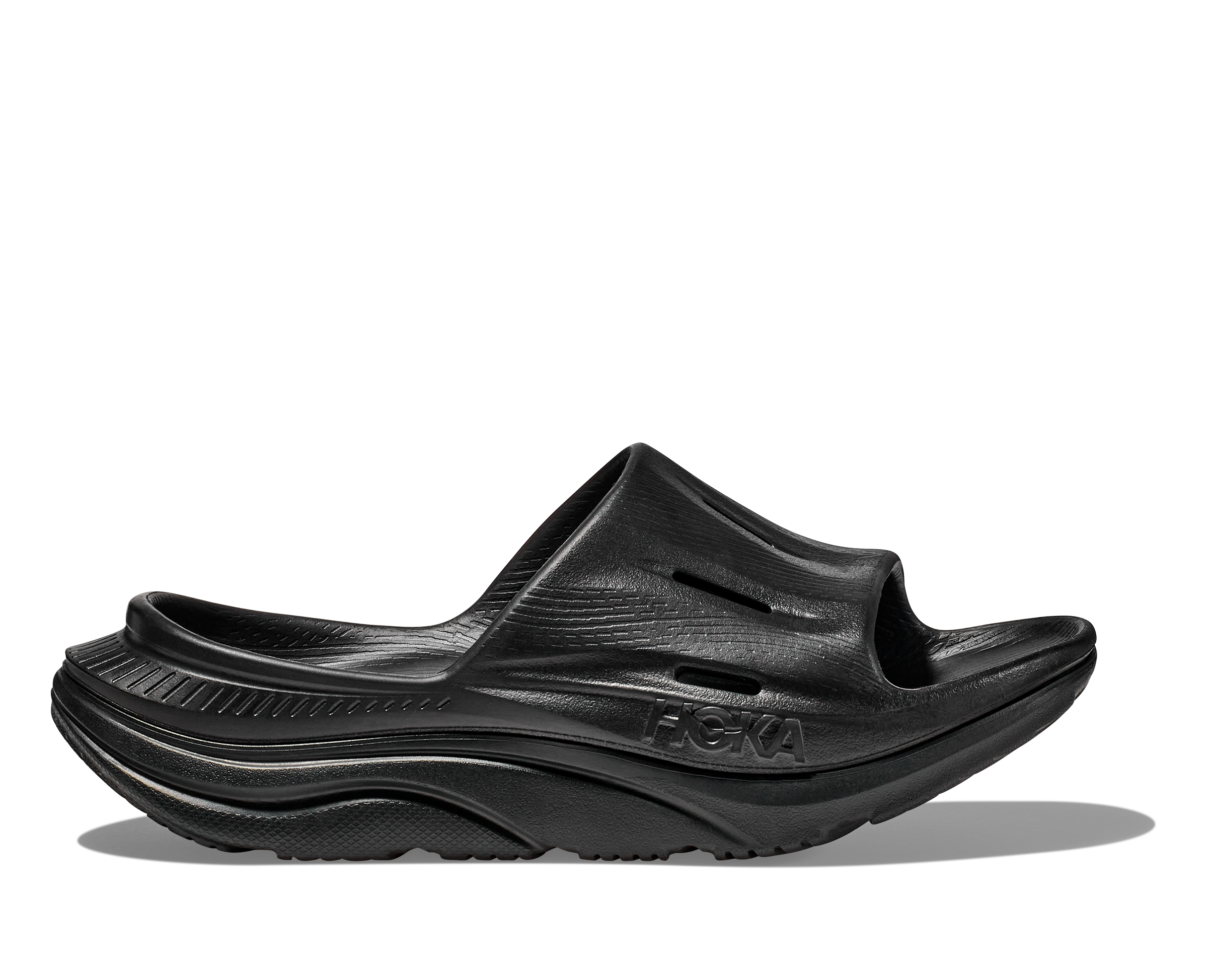 HOKA ORA RECOVERY ALL GENDER BLACK