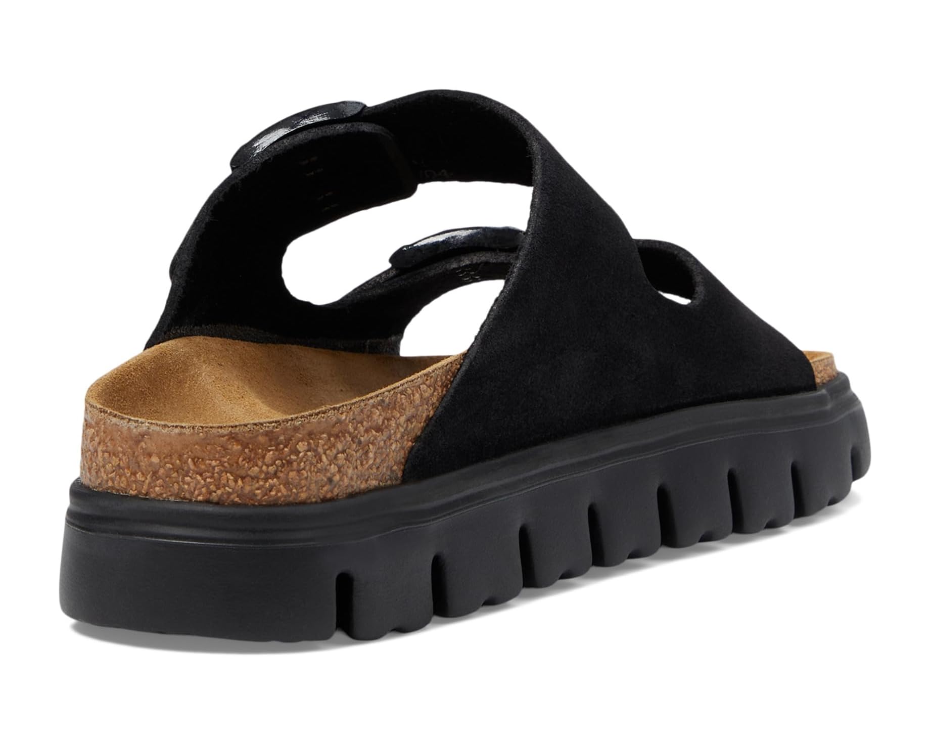 BIRKENSTOCK ARIZONA CHUNKY - BLACK SUEDE