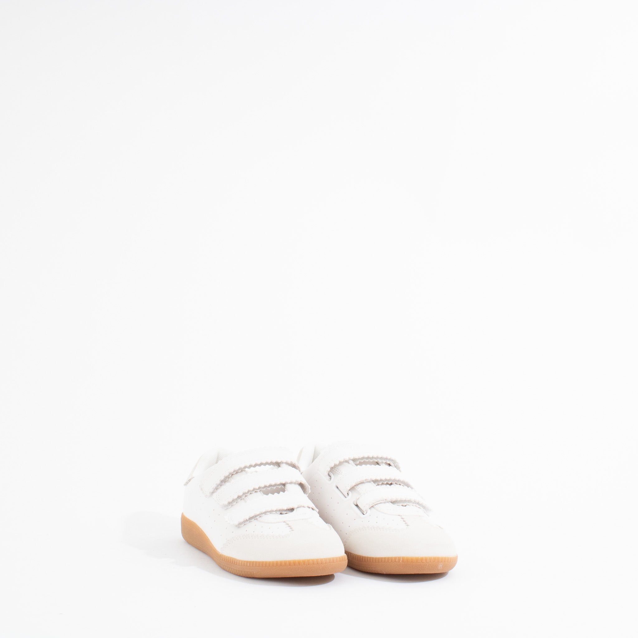 SEENA | WHITE LEATHER/SUEDE