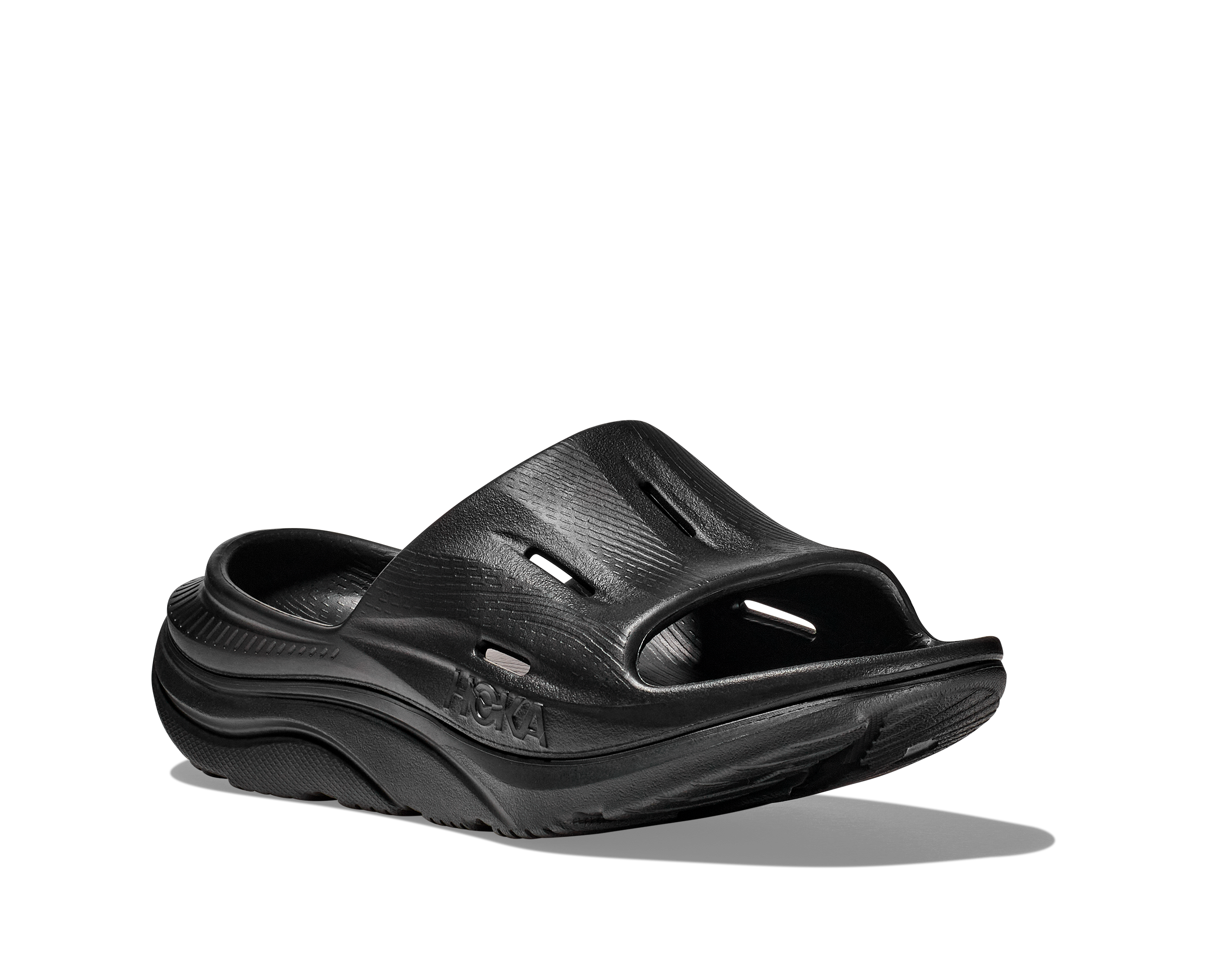 HOKA ORA RECOVERY ALL GENDER BLACK