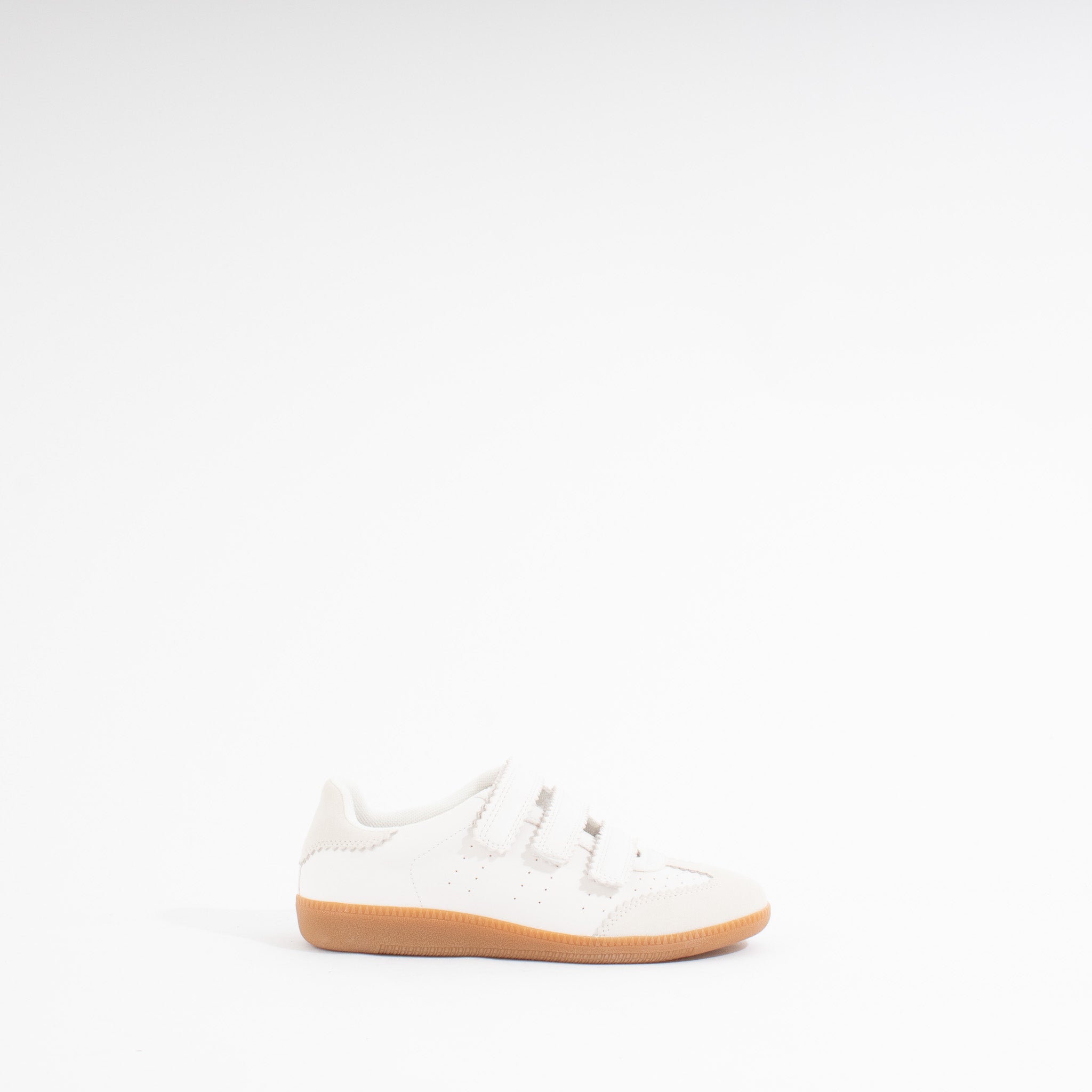 SEENA | WHITE LEATHER/SUEDE