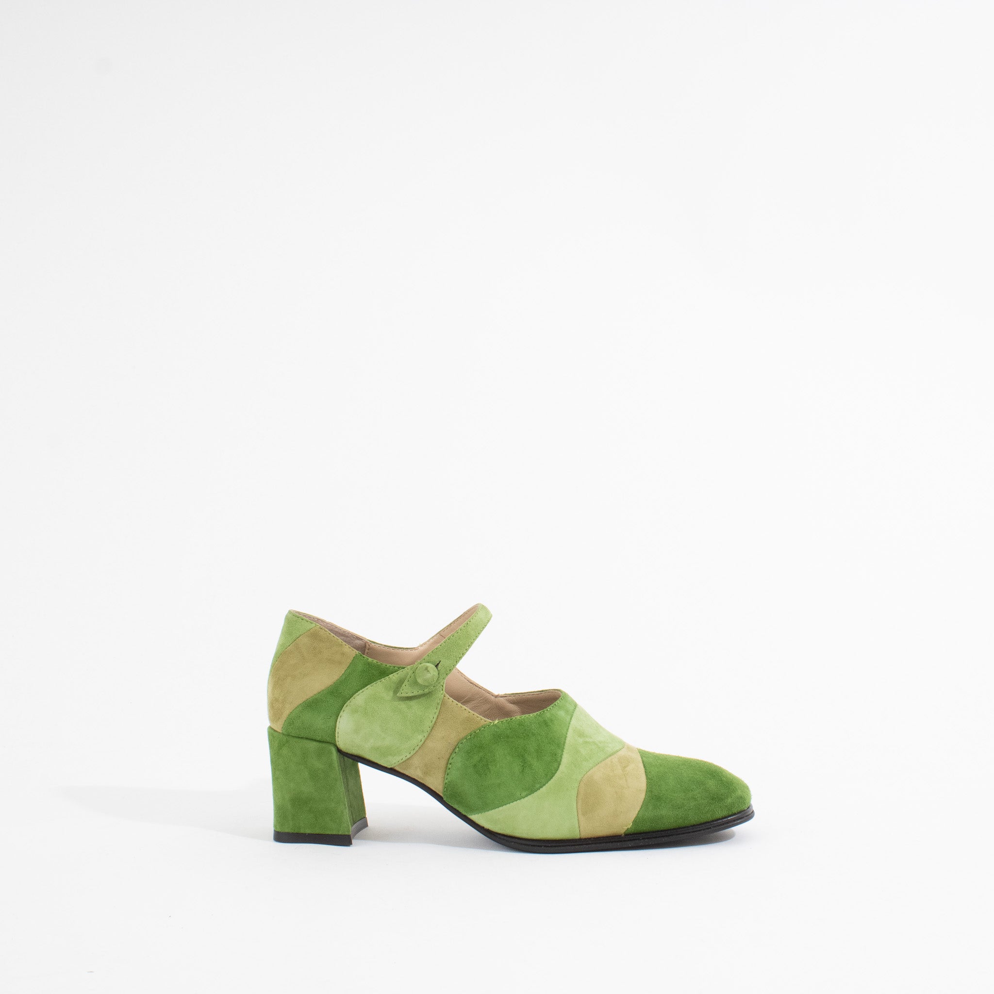 THE GROOVE | GREEN SUEDE COMBO