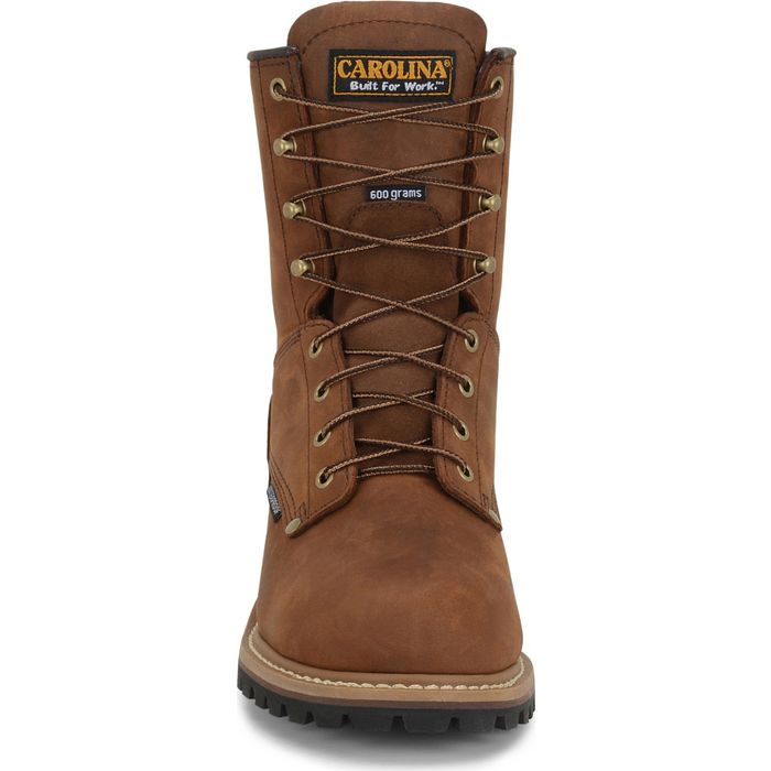 CAROLINA 5821 8 STEEL TOE INSULATED WATERPROOF LOGGER