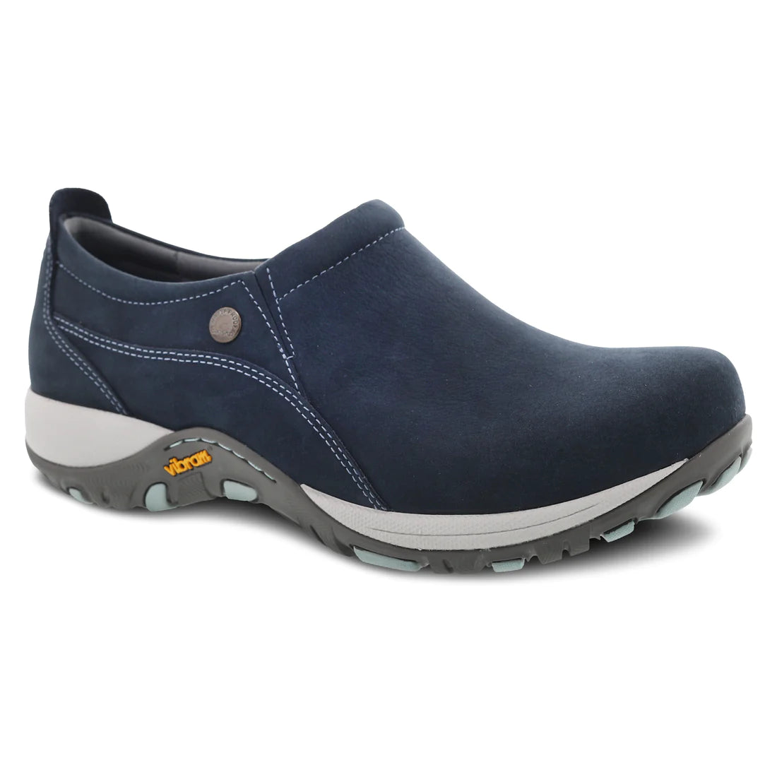 DANSKO PATTI SLIP-ON - NAVY MILLED NUBUCK