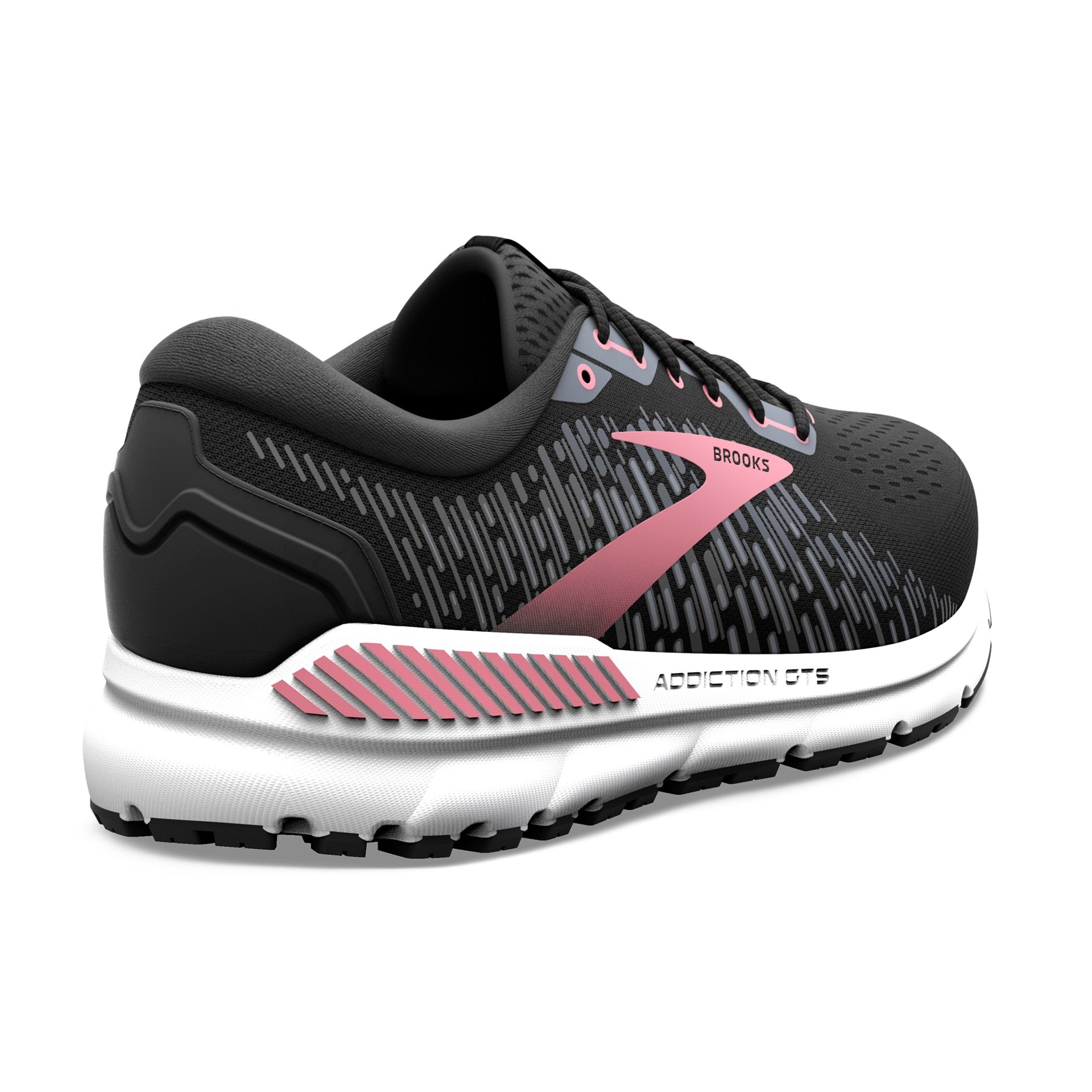 BROOKS WOMEN'S ADDICTION 15 - BLACK/EBONY/MAUVEWOOD