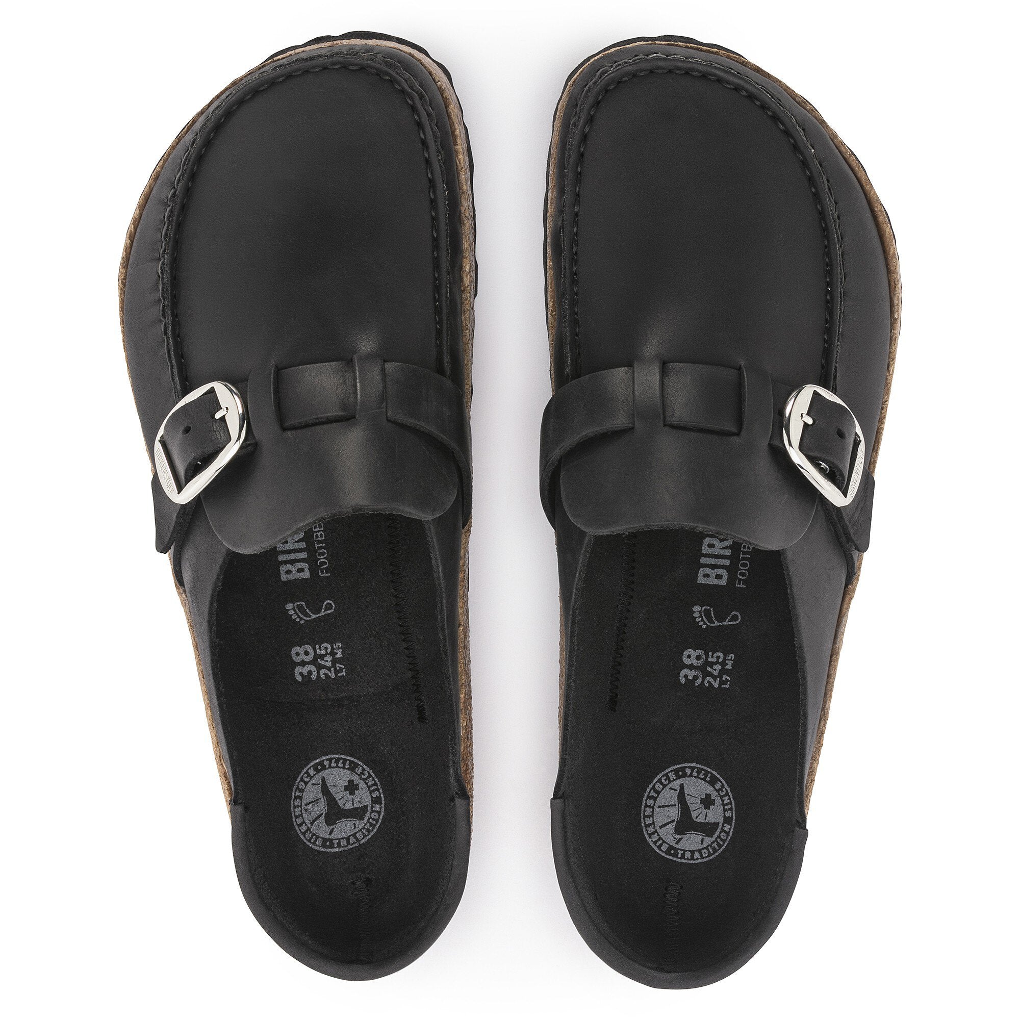 BIRKENSTOCK BUCKLEY - BLACK OILED