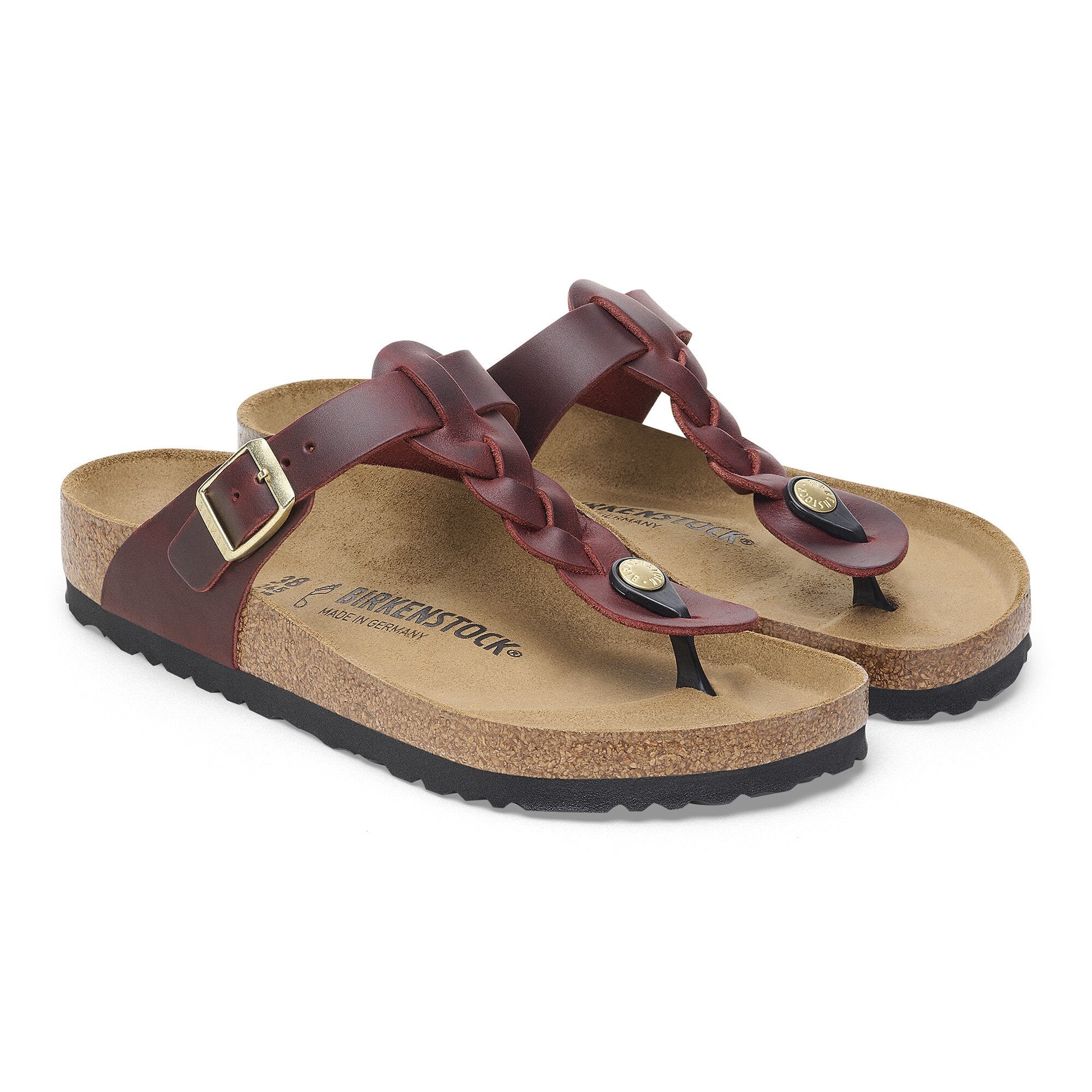 BIRKENSTOCK GIZEH BRAID - ZINFANDEL