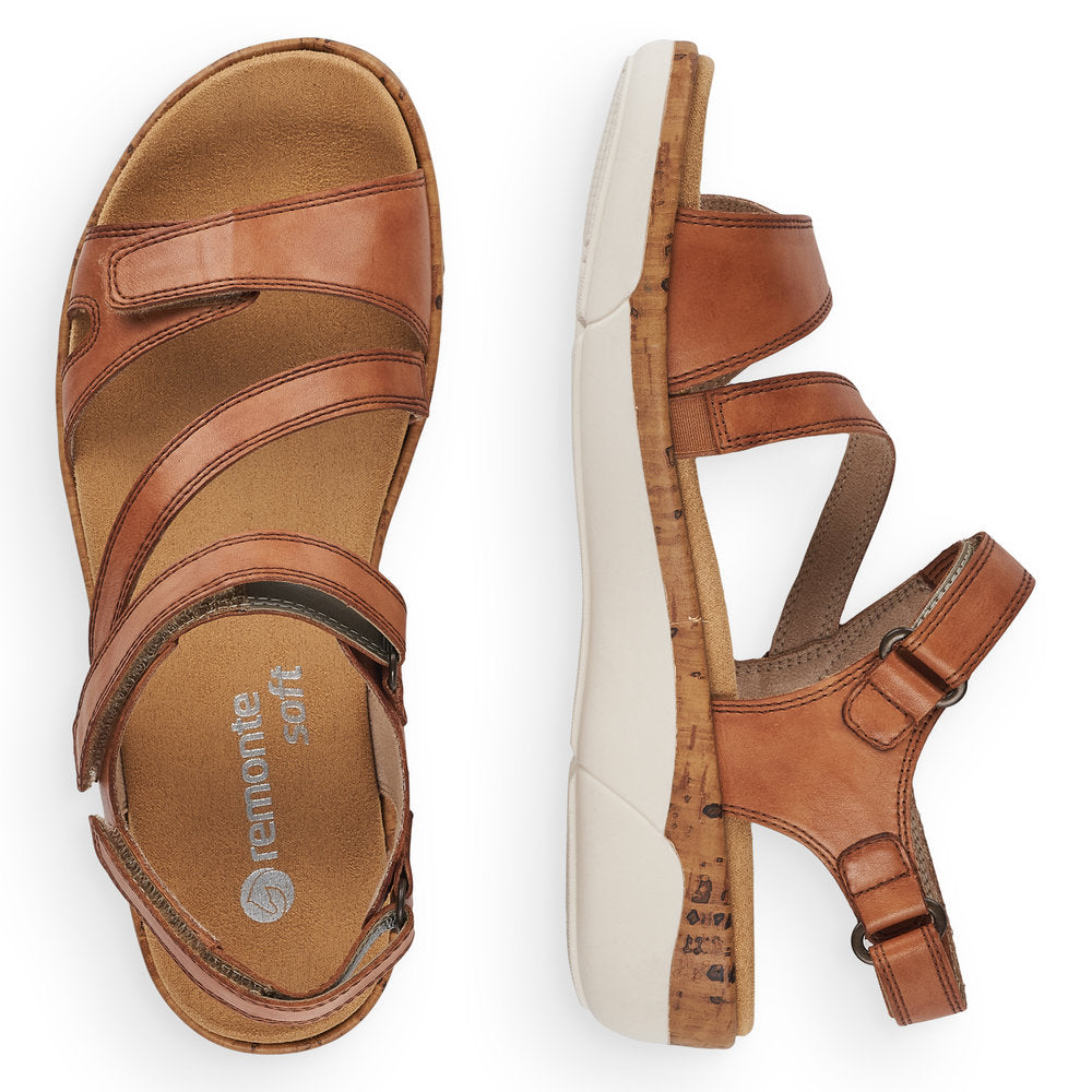 REMONTE R6850 SANDAL - BROWN