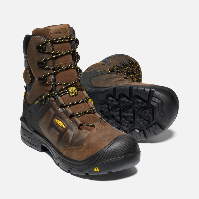 KEEN UTILITY MEN'S DOVER 8 WATERPROOF CARBON-FIBER TOE BOOT