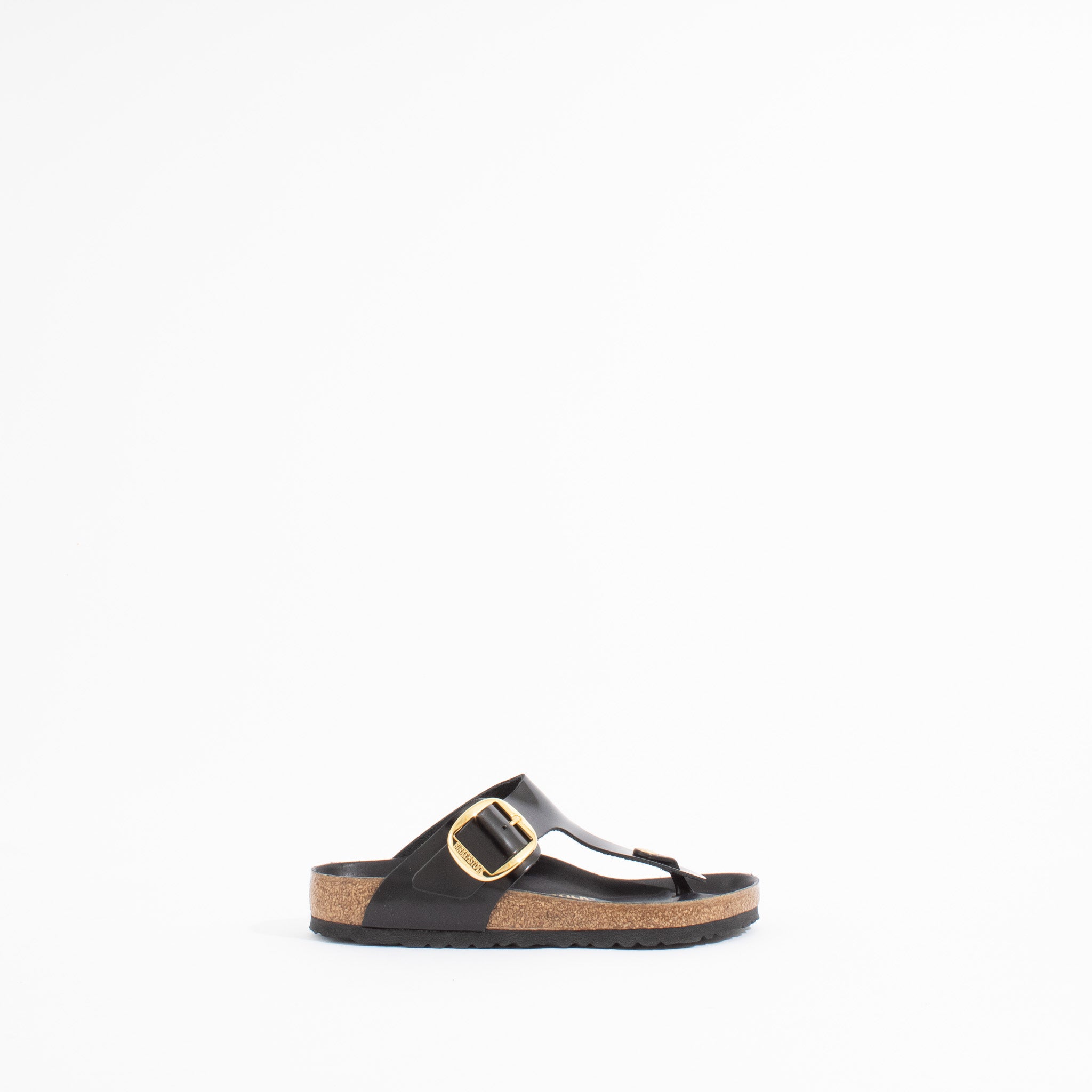 GIZEH BIG BUCKLE | HIGH SHINE BLACK