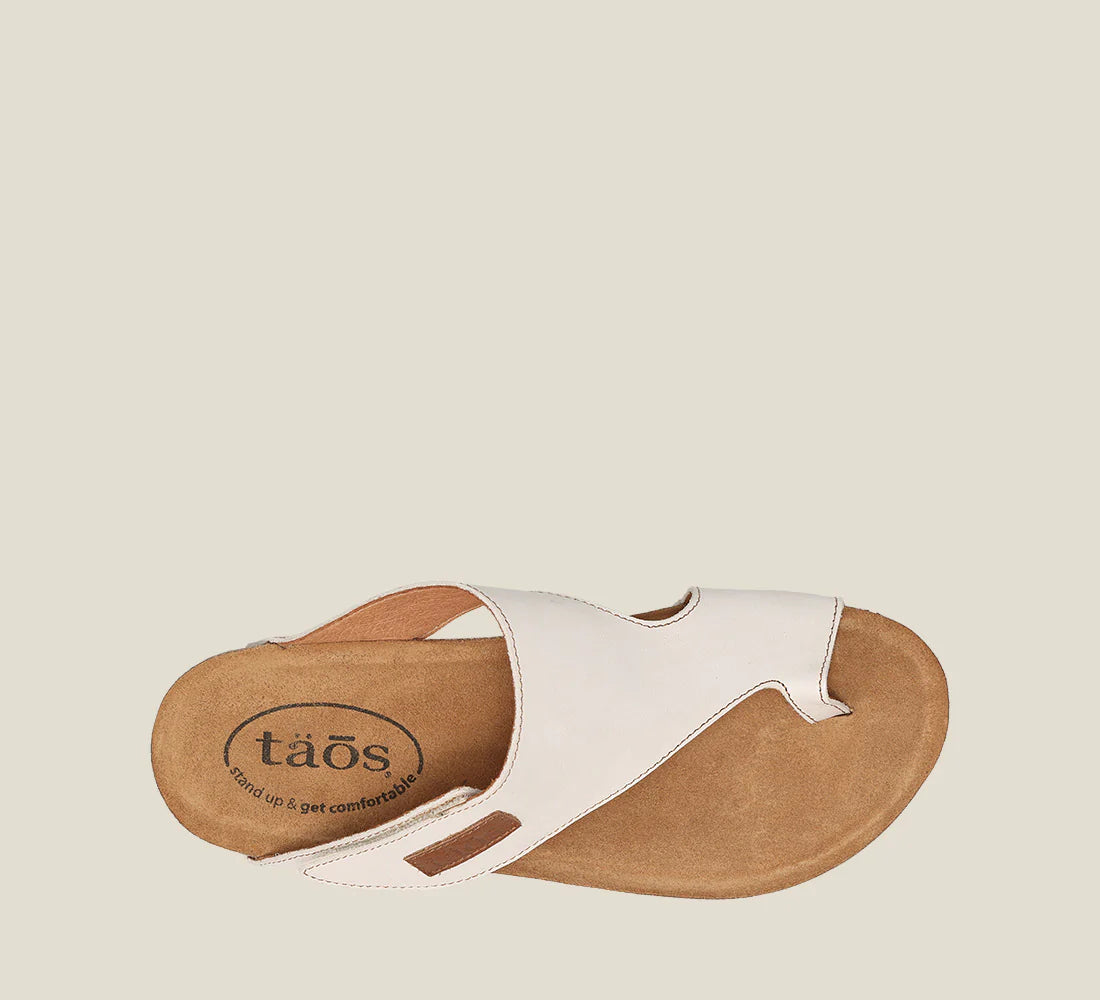 TAOS LOOP SANDAL - WHITE