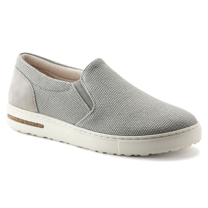 BIRKENSTOCK OSWEGO - WHALE GRAY CANVAS/SUEDE