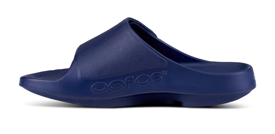 OOFOS 1550 OOAH SPORT FLEX SLIDE - NAVY