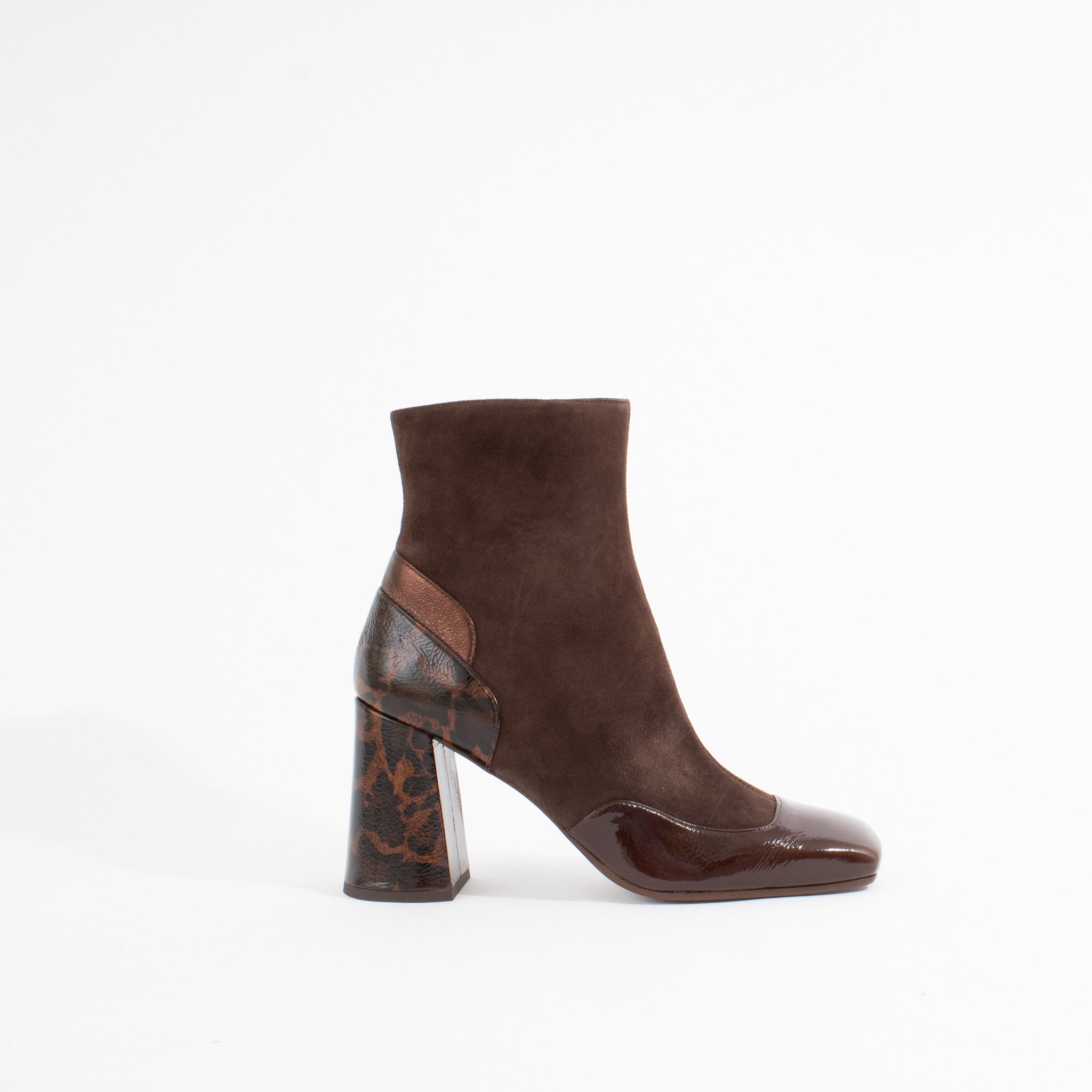 OYGA | BROWN/LEOPARD PATENT