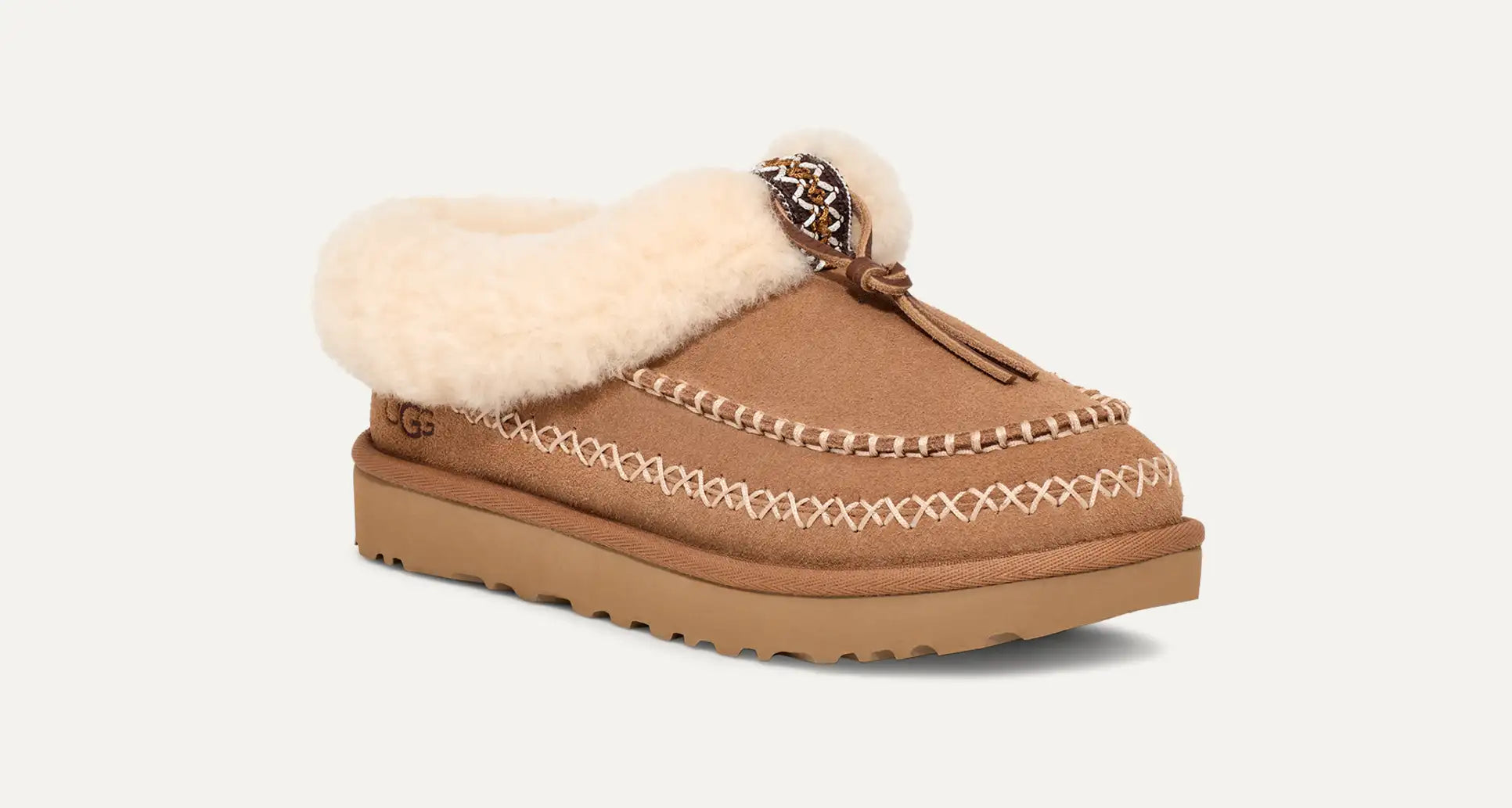 UGG WOMENS TASMAN ALPINE - CHESTNUT