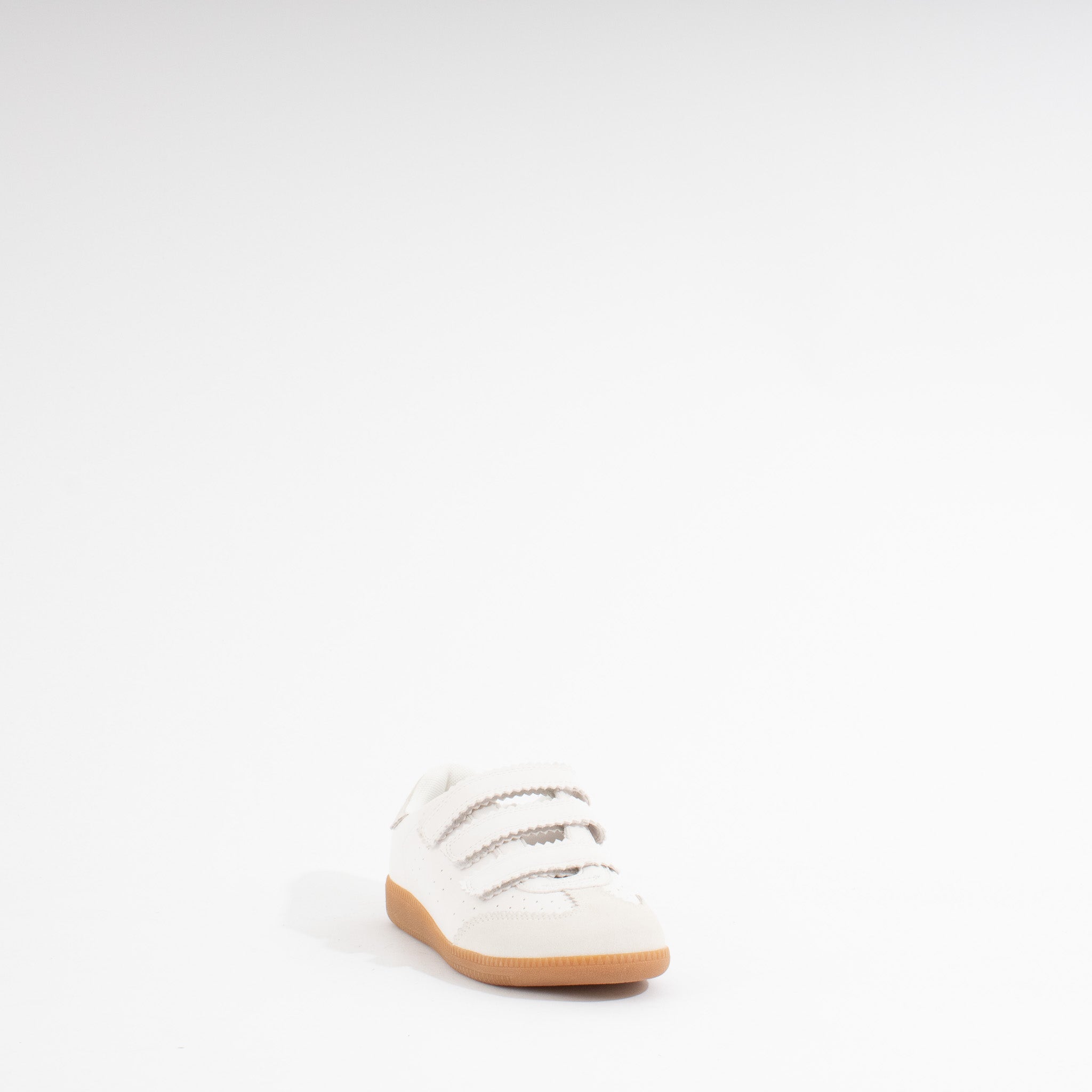 SEENA | WHITE LEATHER/SUEDE