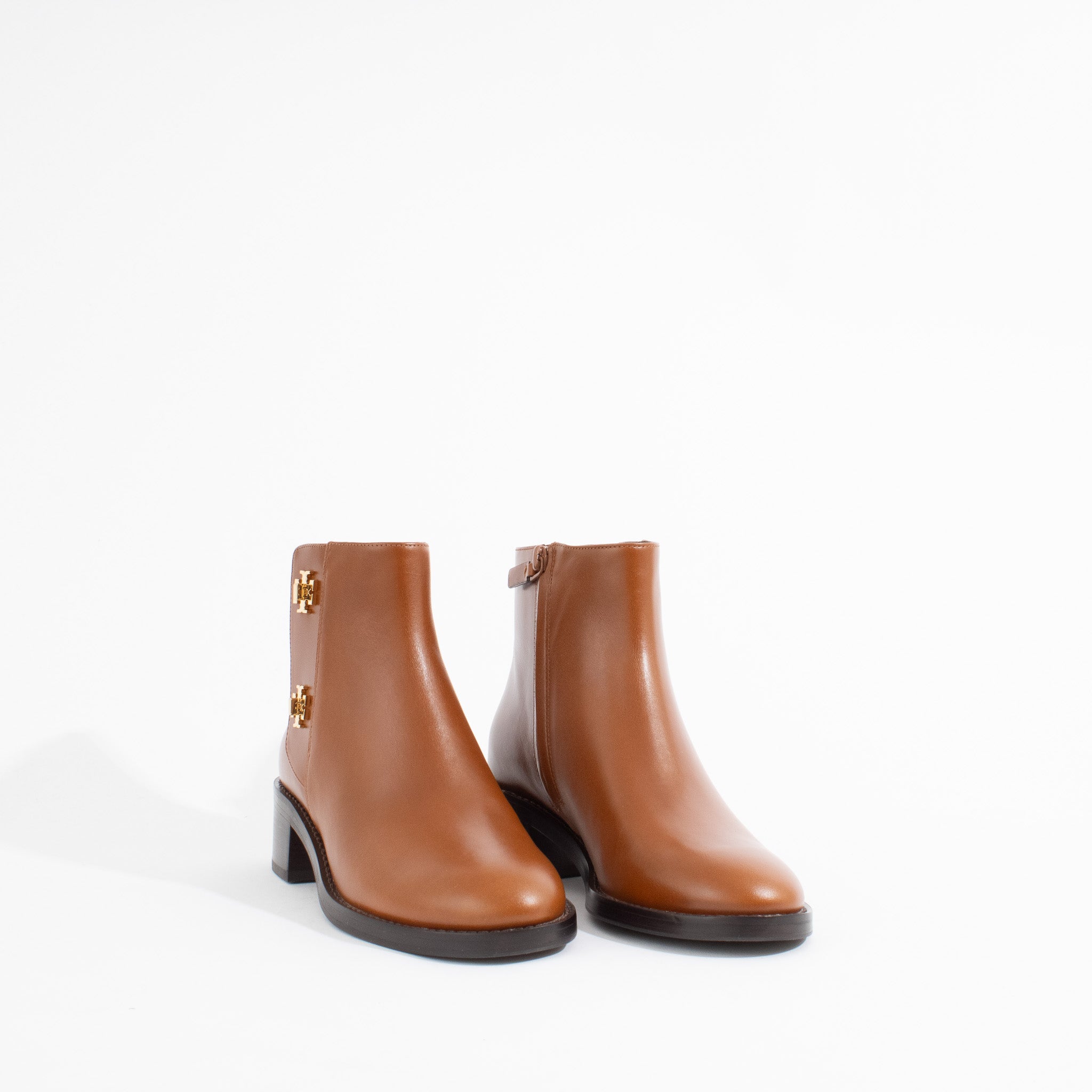 T LOCK ANKLE BOOT | SIERRA/COGNAC