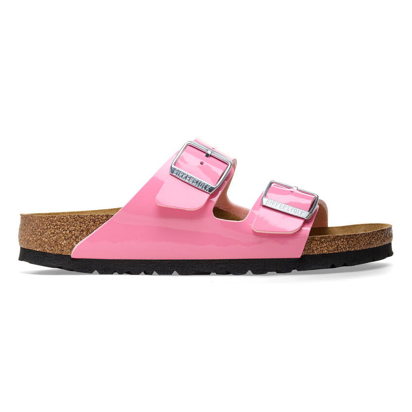 BIRKENSTOCK ARIZONA PATENT CANDY PINK