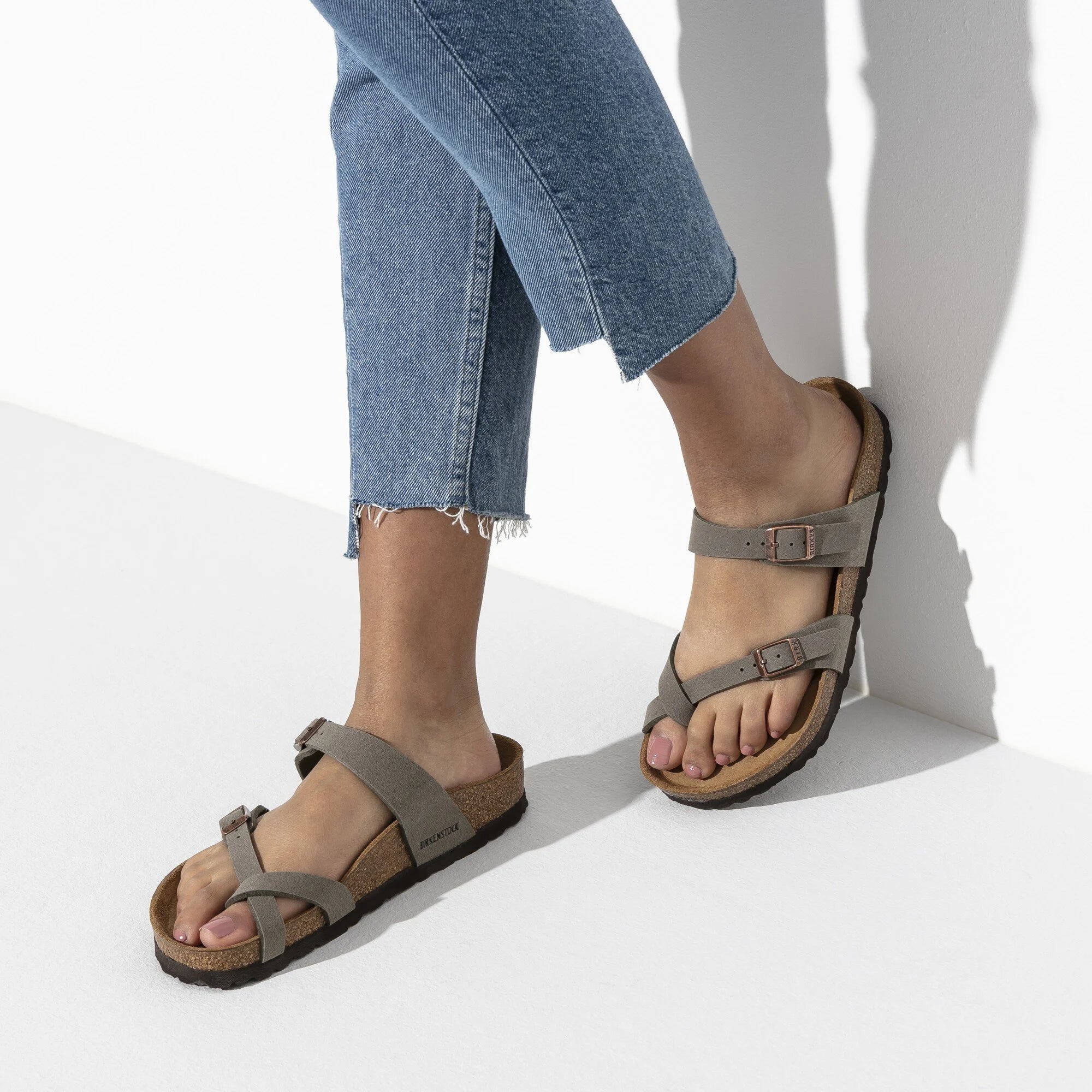 BIRKENSTOCK MAYARI - STONE BIRKI-BUCK