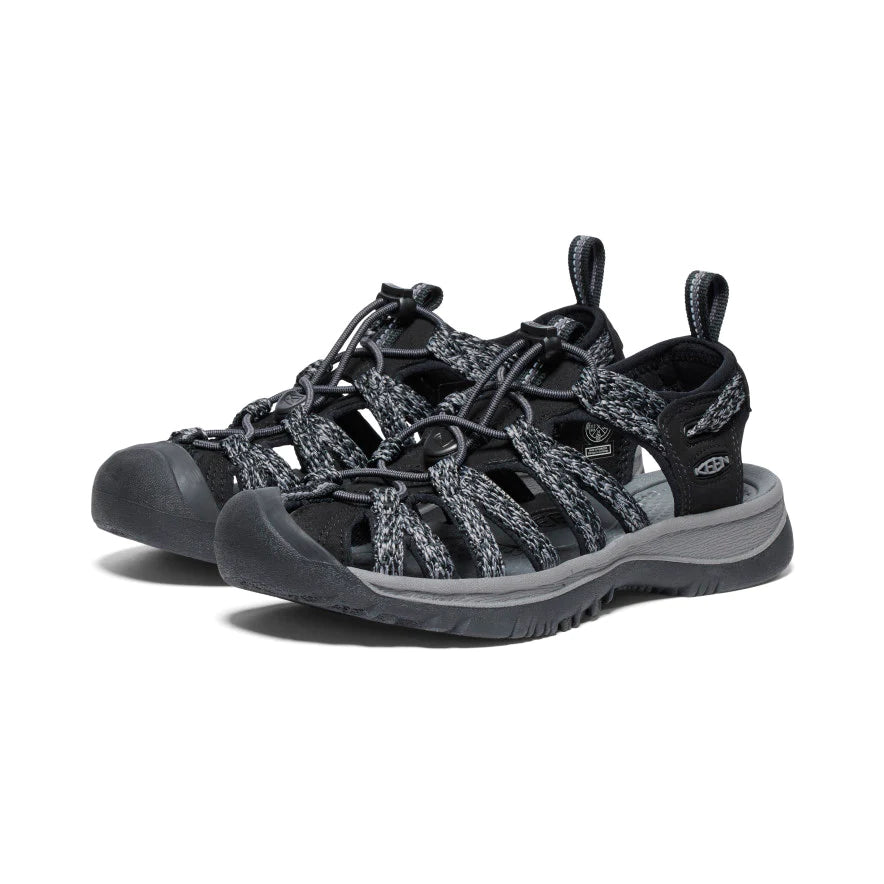 KEEN WOMENS WHISPER  BLACK / RAVEN