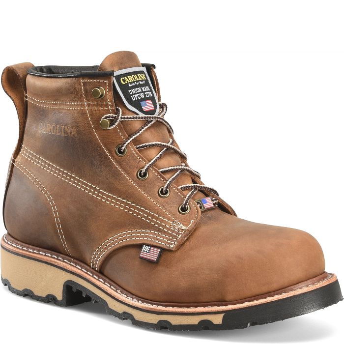 CAROLINA CA7029 USA 6 STEEL TOE WORK BOOT