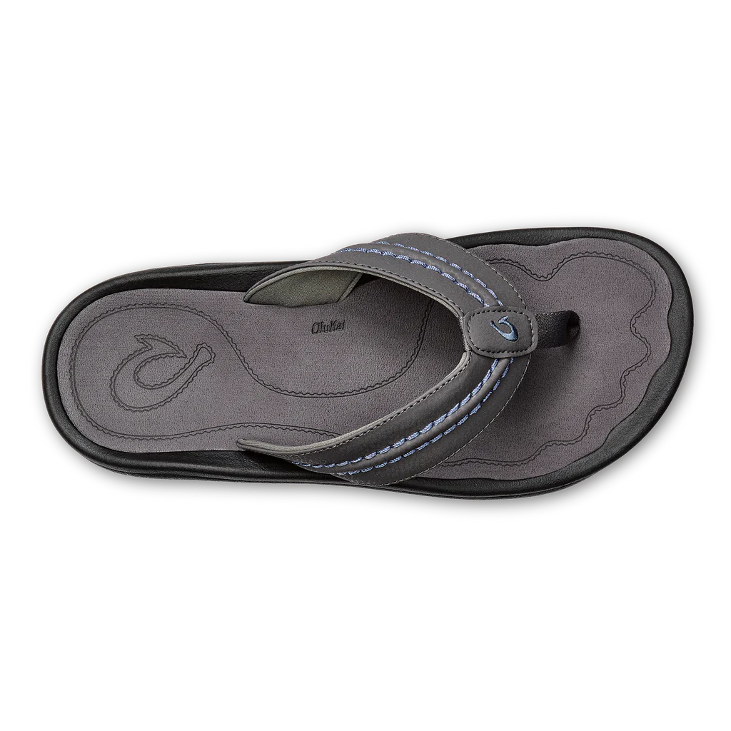 OLUKAI MEN'S HOKUA SANDAL - PAVEMENT