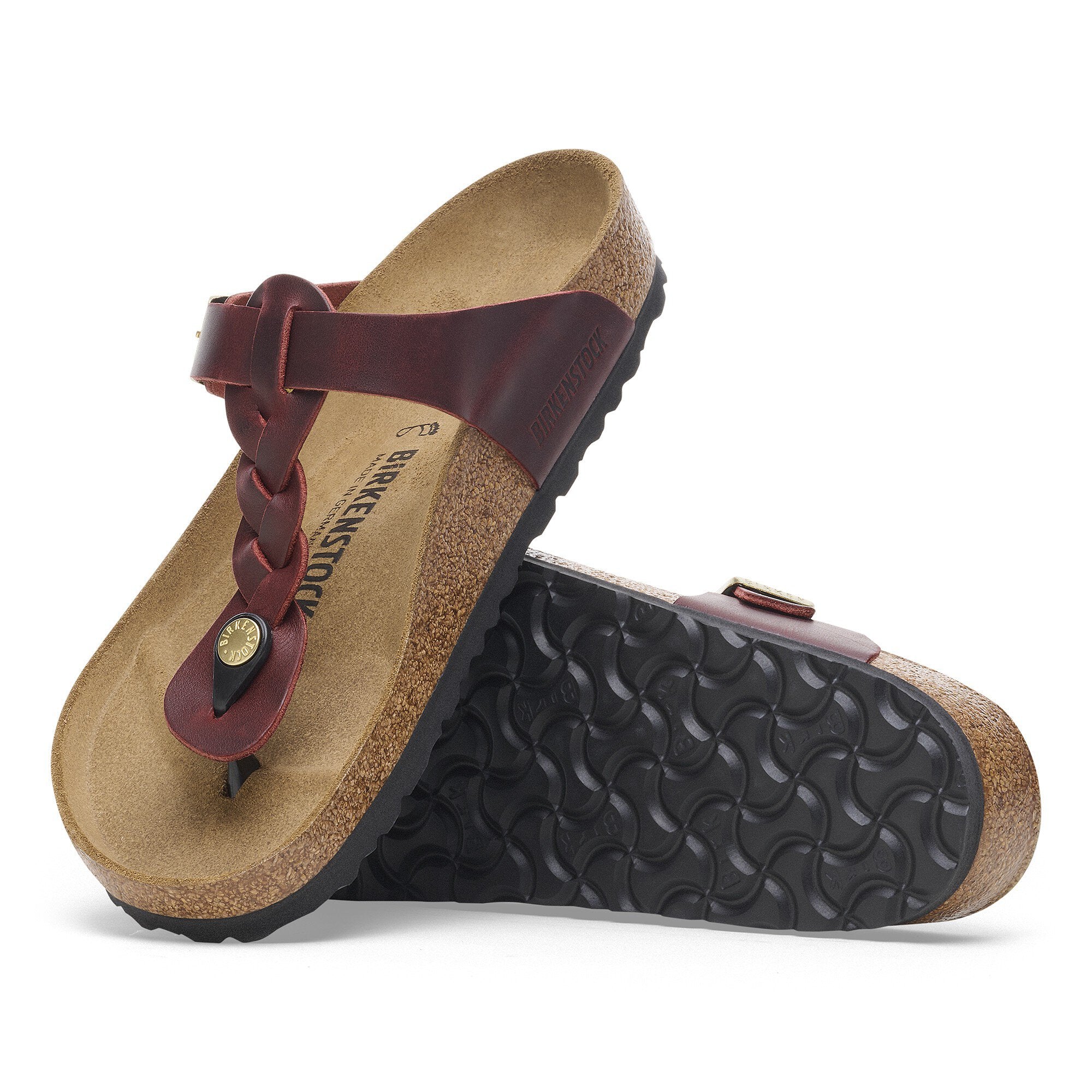 BIRKENSTOCK GIZEH BRAID - ZINFANDEL