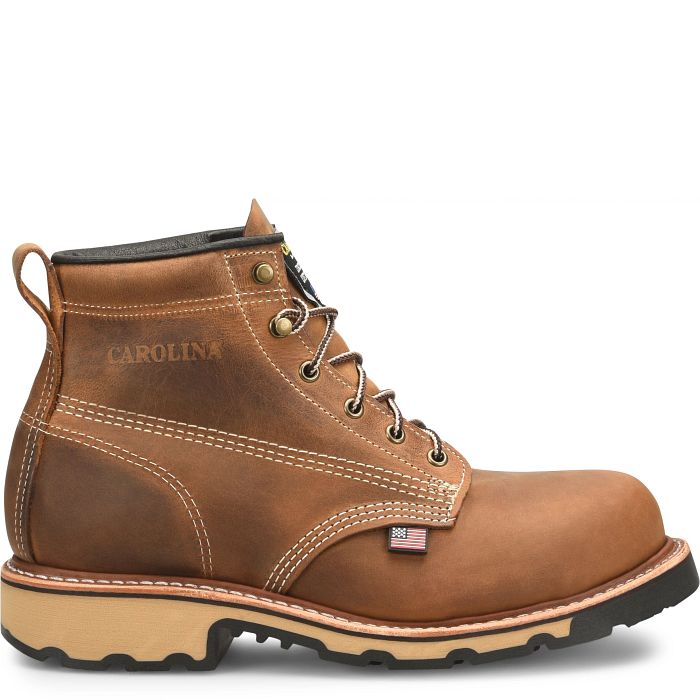 CAROLINA CA7029 USA 6 STEEL TOE WORK BOOT