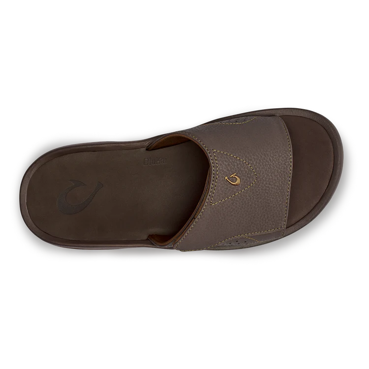 OLUKAI NALU SLIDE DARK JAVA