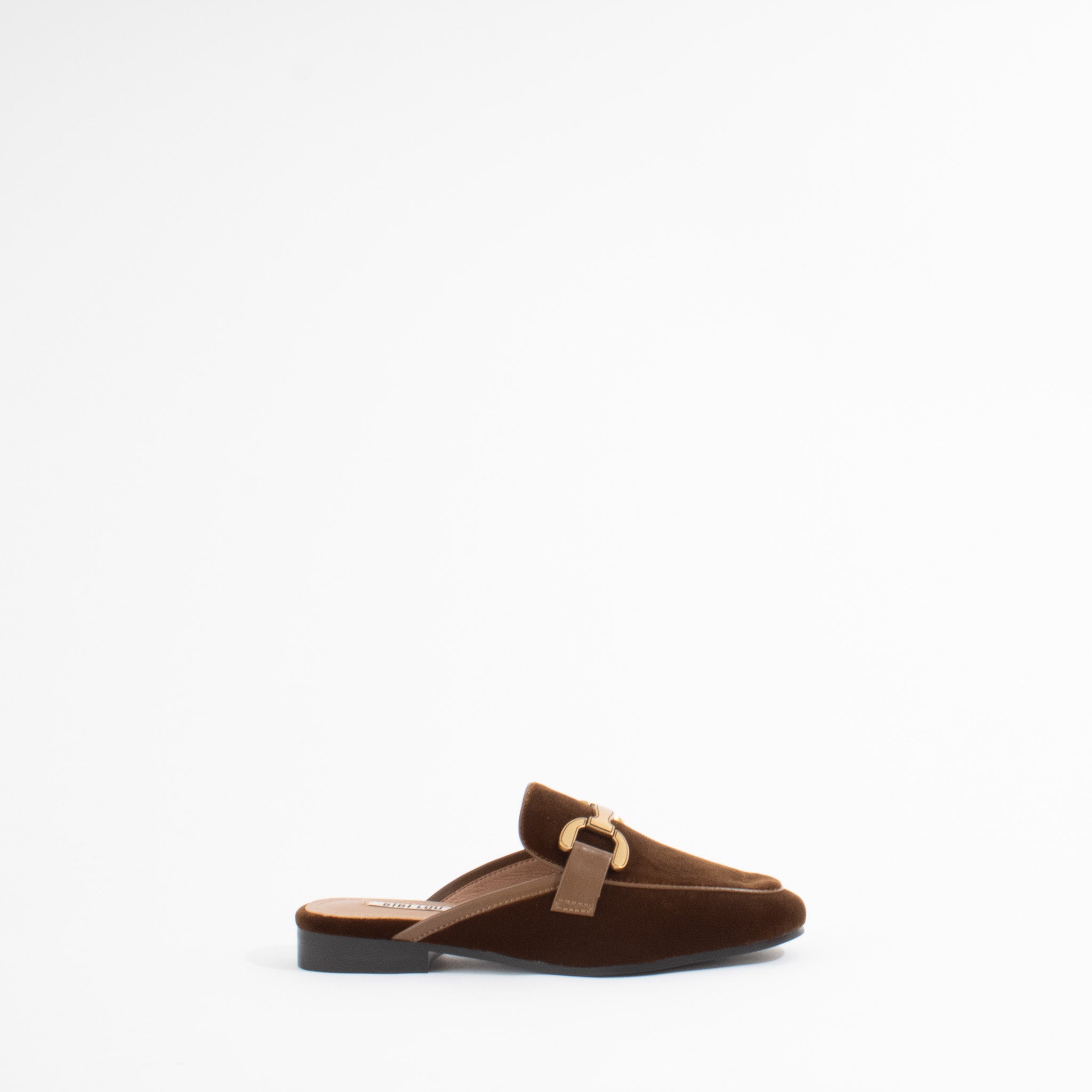 VELA SLIPPER | BROWN VELVET