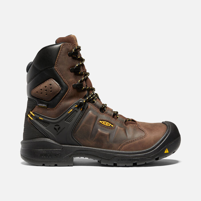 KEEN UTILITY MEN'S DOVER 8 WATERPROOF CARBON-FIBER TOE BOOT