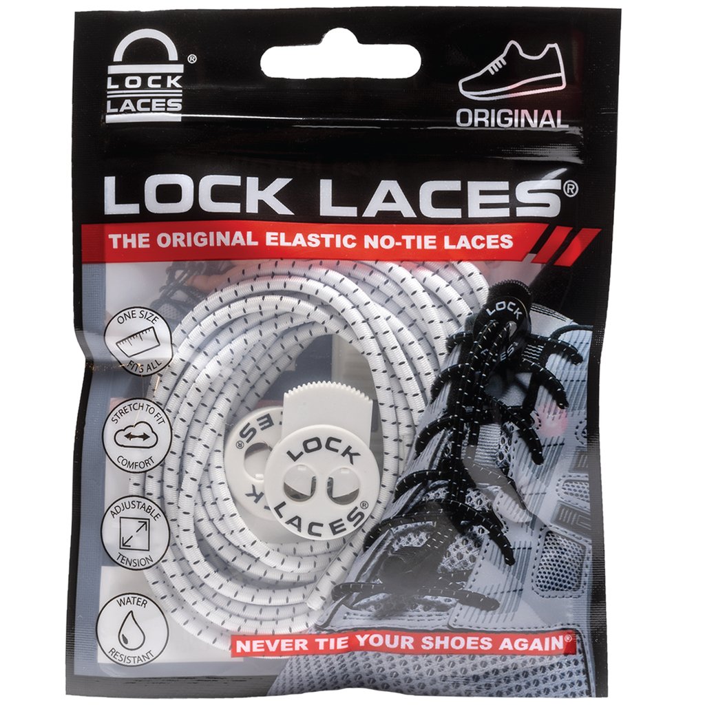 LOCK LACES WHITE