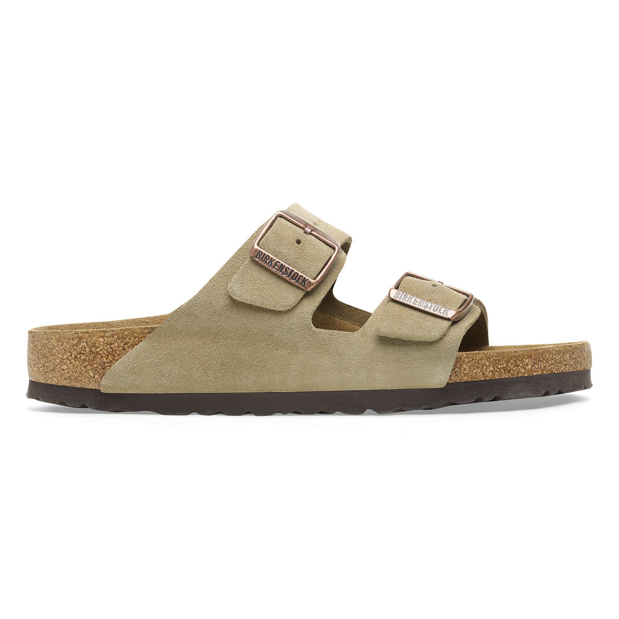 BIRKENSTOCK ARIZONA CLASSIC FOOTBED - TAUPE SUEDE