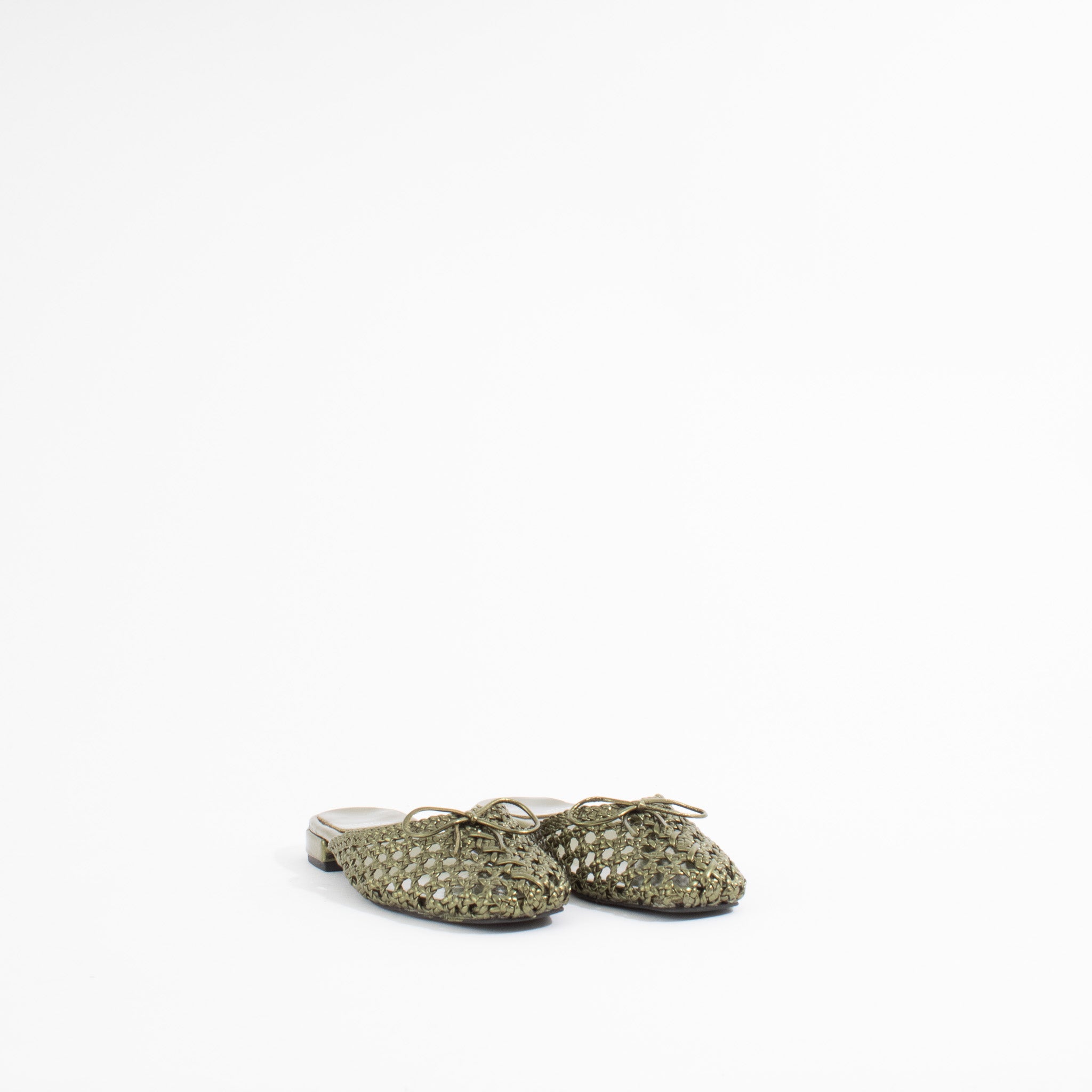 WEAVE-ME | OLIVE METALLIC