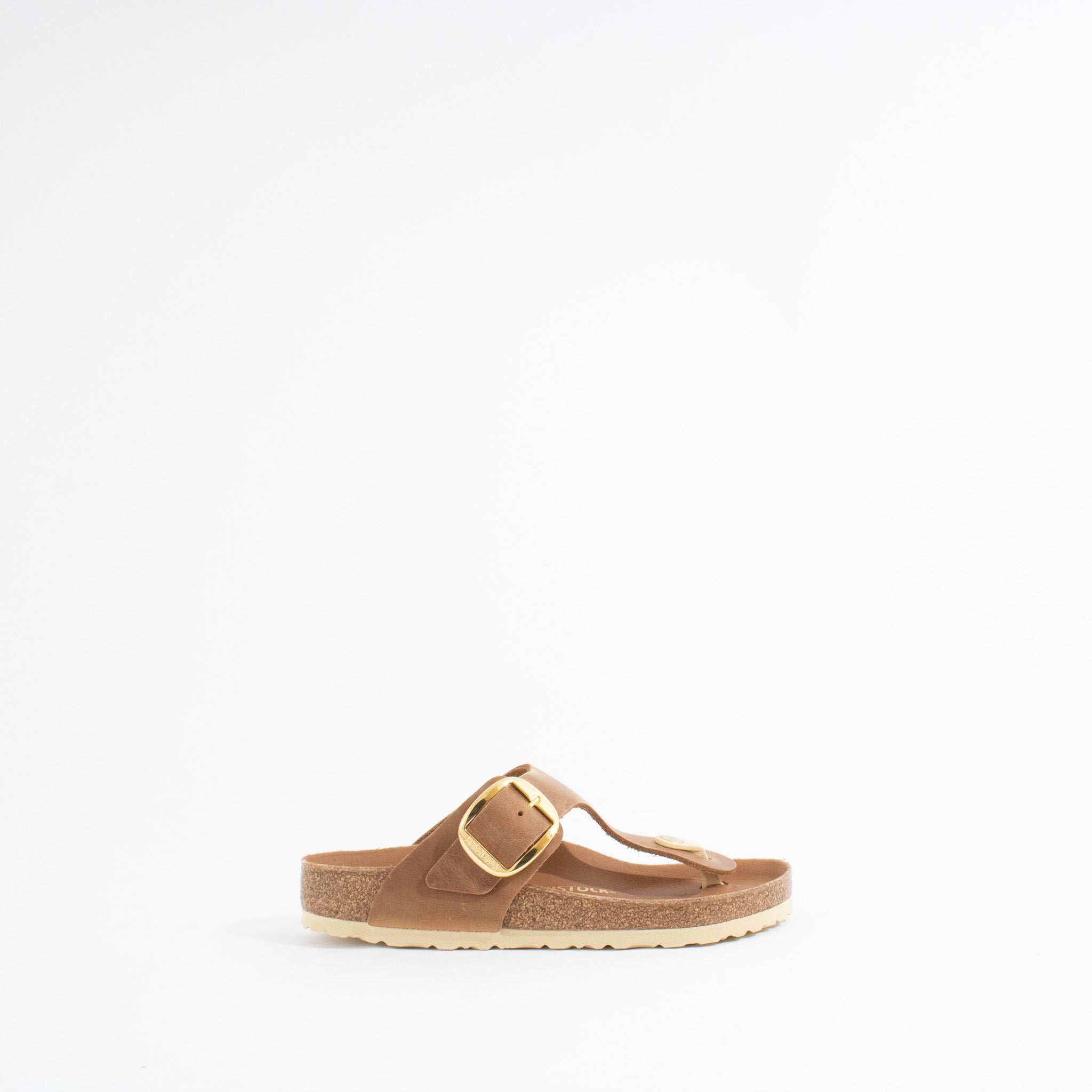 GIZEH BIG BUCKLE | COGNAC LEATHER