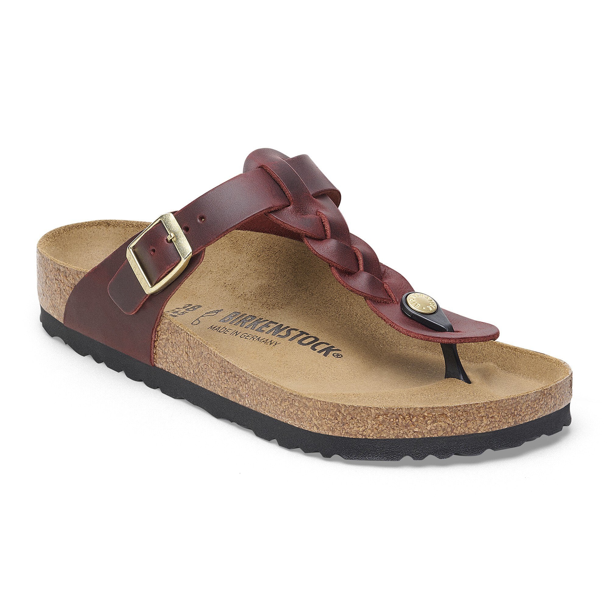 BIRKENSTOCK GIZEH BRAID - ZINFANDEL