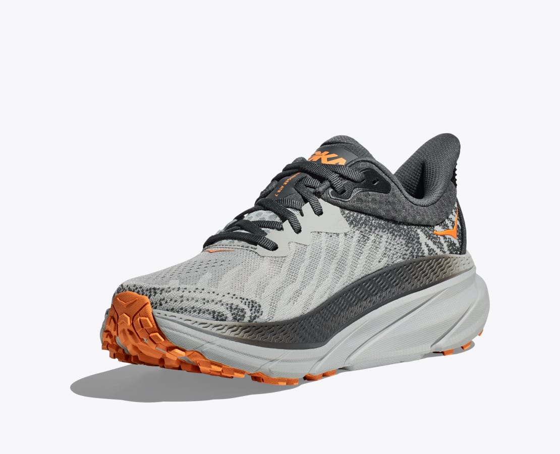 HOKA MENS CHALLENGER 7 - HARBOR MIST/CASTLEROCK