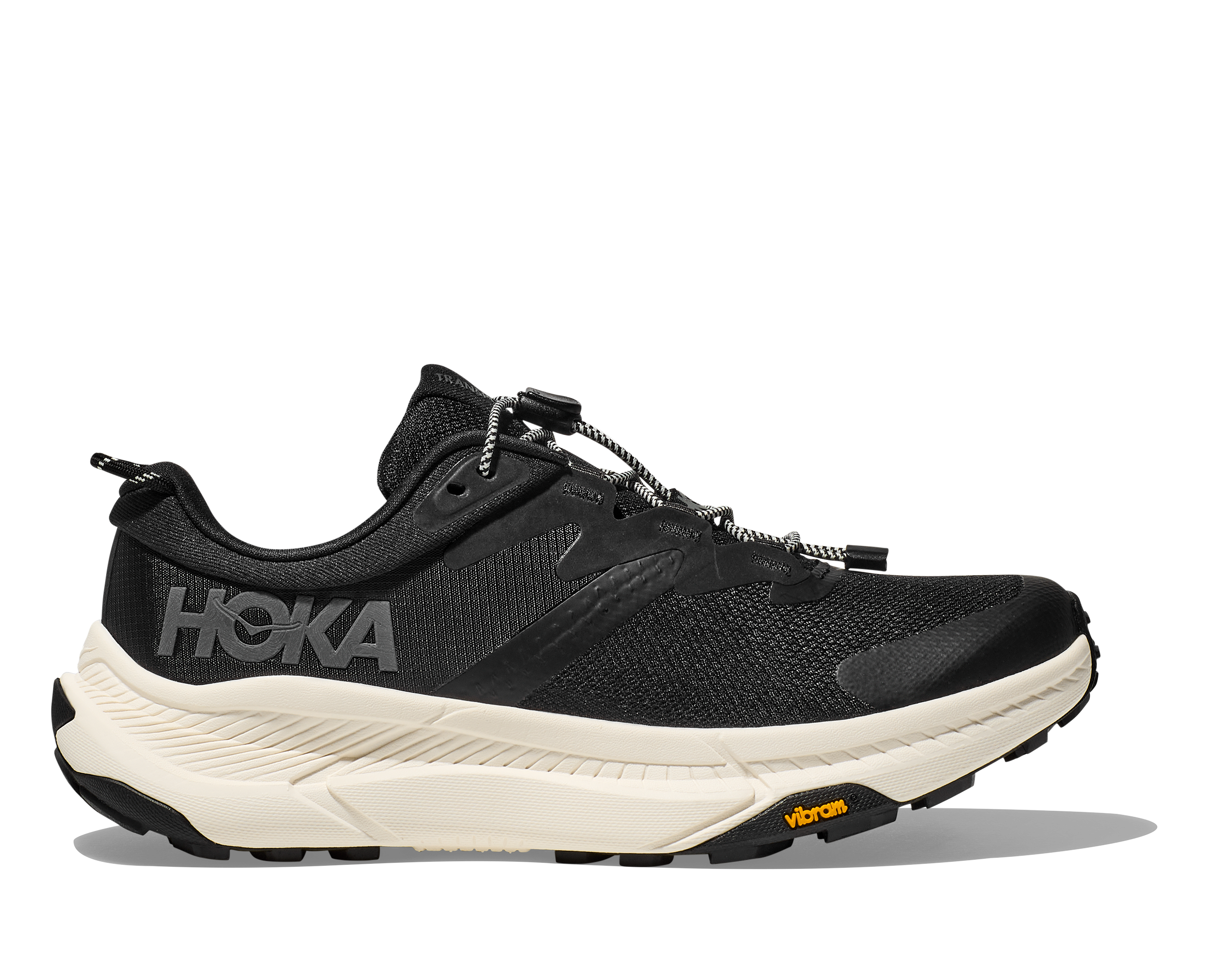 HOKA TRANSPORT BLACK/WHITE WOMEN'S MEDIUM